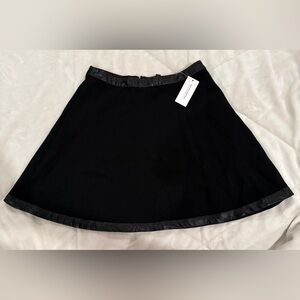 Banana Republic Elegant Black Circle Skirt Size 2 NWT